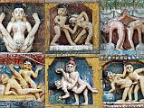 Kathmandu Valley 3 Chobar Gorge 05 Jal Binayak Temple Erotic Images On Roof Struts